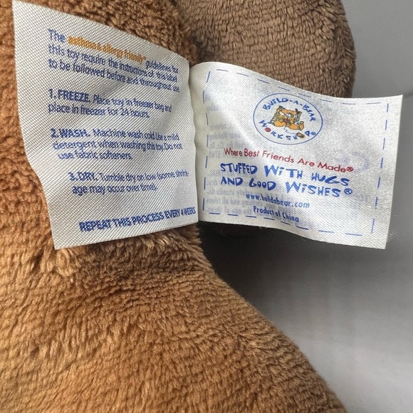 Build a Bear Dog Plush Asthma Allergy Puppy Stuffed Animal Toy Bark Noise Works - Picture 9 of 9